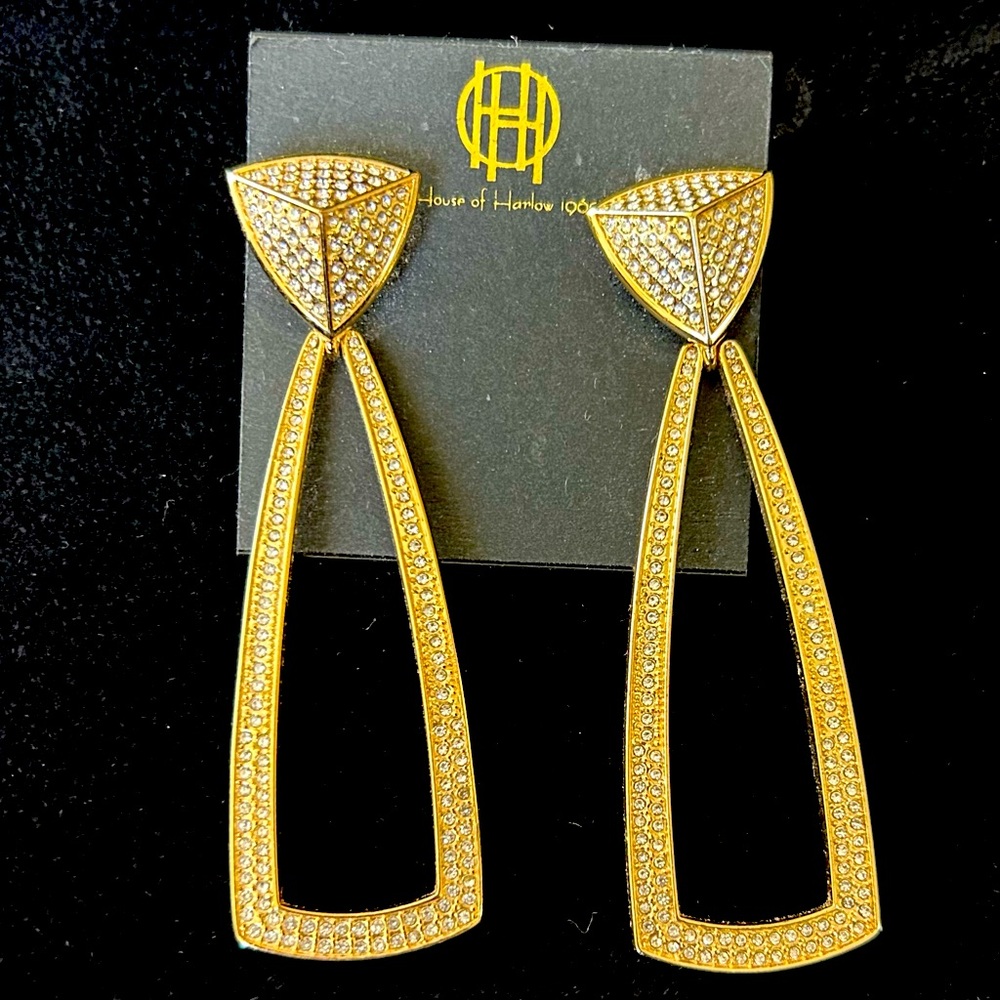 House of Harlow earrings